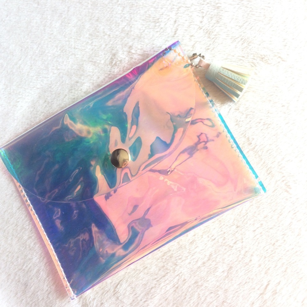 Holographic Bag with Tassel